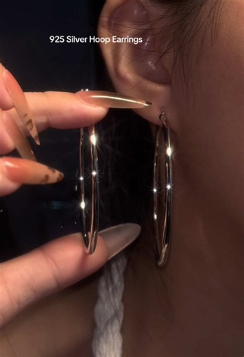 925 Silver Hoop Earrings — Timeless Sterling Hoops for Girls