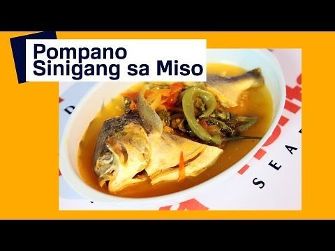 Pompano - Fish: Sinigang sa Miso – Pompano Fish | Pinoy How To