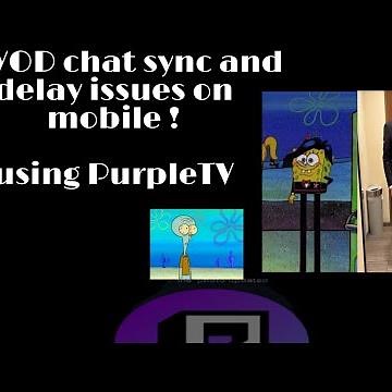 FIX TWITCH VOD CHAT DELAY AND SYNC CHAT ISSUES WITH PurpleTV