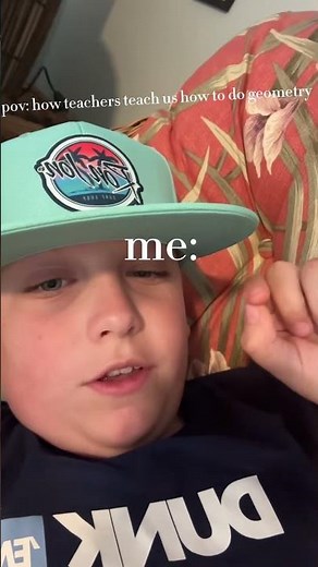 POV how teachers teach us how to do geometry
