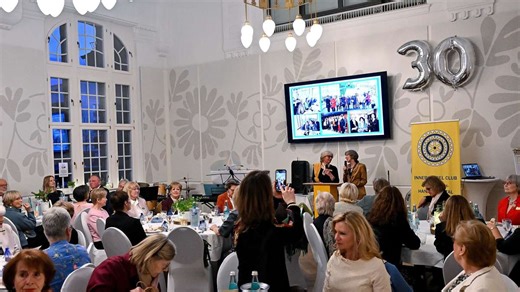 Der Inner-Wheel-Club feiert Jubiläum in düsteren Zeiten