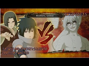 Naruto Ultimate Ninja Storm 3: Full Burst Sasuke and Itachi Vs Kabuto S-Rank (English)