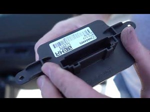 How to repair the Peugeot 3008 fan that is not working