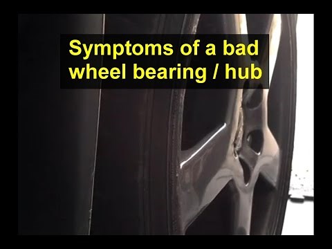 How to tell if your car or truck has a bad wheel bearing or hub. Noise in turns, honing. - VOTD