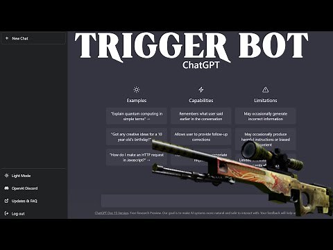 Simple Trigger Bot with Chatgpt!