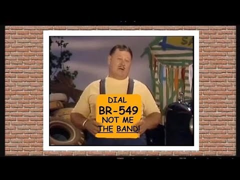 JR. SAMPLES - "DIAL BR-549 (NOT ME ,THE BAND!) USED CAR COMMERCIAL" (HEE-HAW)