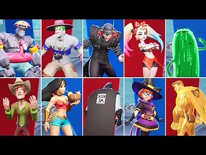 Multiversus - All Characters & Variants Victory / Lose Animations (Legendary Skins, Twitchdrops etc)