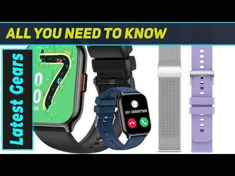 The Best ZOSKVEE Smart Watch: Calls, Health, 4 Bands!