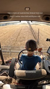 3.3M views · 450K reactions | He’s got dirt on his boots, wheat in his hair, and eyes that light up every time the combine starts.  This is boyhood on the farm—golden fields, big dreams, and a heart ready for harvest.  @case_ih #farm #farmer #boyhood #farmboy #farmlife #kids #farmkids #family #farming #caseih #work #drive #helper #love | Devon Fenner | Facebook