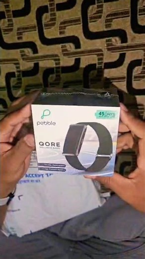 unboxing of Pebble fitness band #pebbleqorefitnessbandunboxing