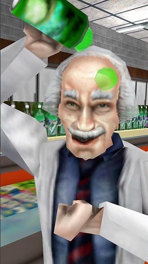 Scientist is going bald because of soda can 😅 / Half-bruhLife ep: 19 #halflife #animation #funny