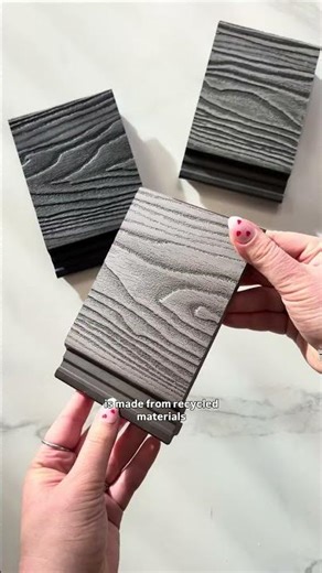 Complete your garden transformation with LuxeLine composite cladding 🌳