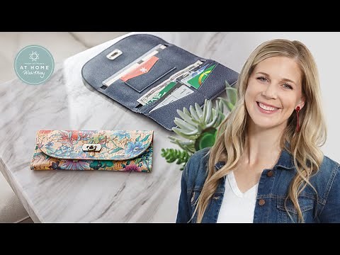 Make a "Lucky Penny Wallet" with Misty Doan on At Home With Misty! (Video Tutorial)