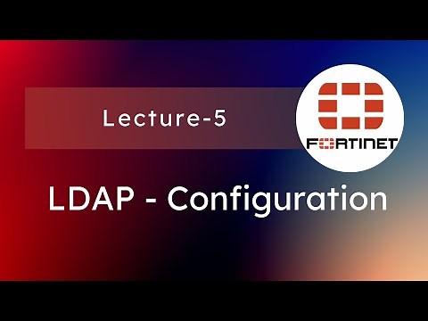 How to Integrate Active Directory With Fortigate Firewall & LDAP Configuration