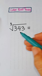 228K views · 2.8K reactions | Part 145: Cube Root Hack | Math Tricks Tutorial ✅ #math #mathematics #mathtricks #MathTricksTutorial #reels #reelsvideo #reelsviral #mathreview #reelsfb #tutorial #viral #viralreels Follow for MORE Videos! | Math Tricks Tutorial | Facebook