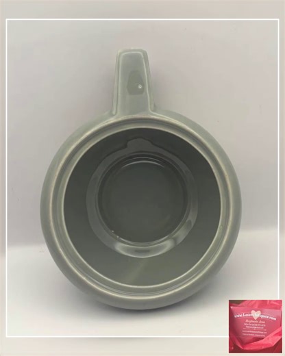 Sip sip hooray! 🥳 Elevate your tea or coffee game with the charming Russel Wright Mid Century Barrel Mug in a stunning sage green. ☕🍃 Its timeless design and exquisite color will not only brighten your morning routine but also add a touch of vintage elegance to your home decor. Make every sip feel like a cozy moment and let this delightful mug bring warmth to your day. Perfect for those peaceful afternoons or casual gatherings with friends! Grab yours now for only $79.99 and experience the vin