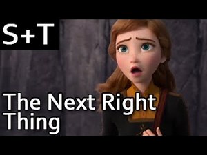Frozen 2 - The Next Right Thing - Hebrew (Subs+Translation)
