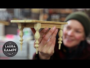 Making a Mini Oak Table from a Log