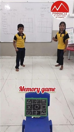 Memory game... PINNACLE KIDZ AC CAMPUS #kidsgames #playwaylearning
