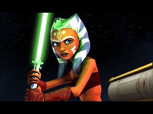 Ahsoka Tano - Fight scenes and powers from the Clone Wars movie