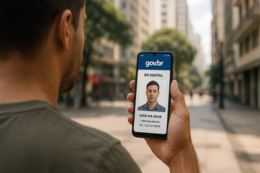 Sistema Gov.br permite fazer RG digital sem sair de casa; veja como