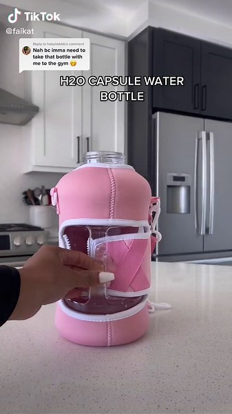 Best Gym Water Bottle - H2O Capsule Bottle Review