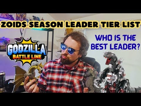 Godzilla Battle Line: Leader Tier List (Zoids)