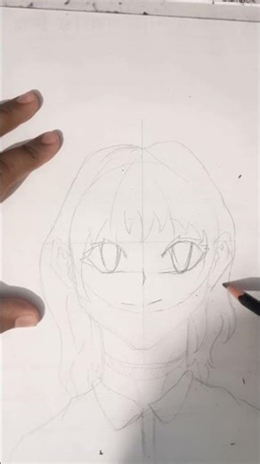 how to draw anime face