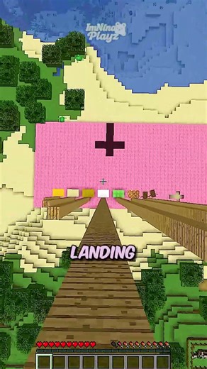 Jumping From MAX HEIGHT in Minecraft! #shorts #minecraft