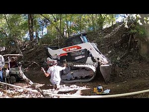 FIXING TRACK ON T76 BOBCAT