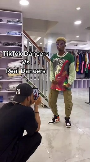 TikTok Dancer Vs Real Dancers Comparison