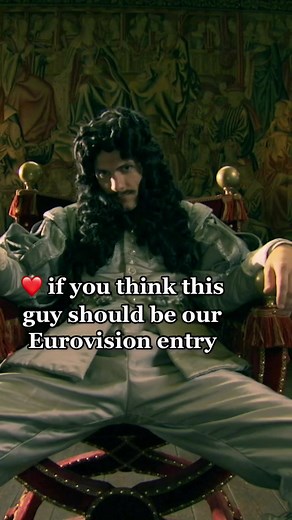 Horrible Histories Eurovision Meme featuring Matthew Baynton