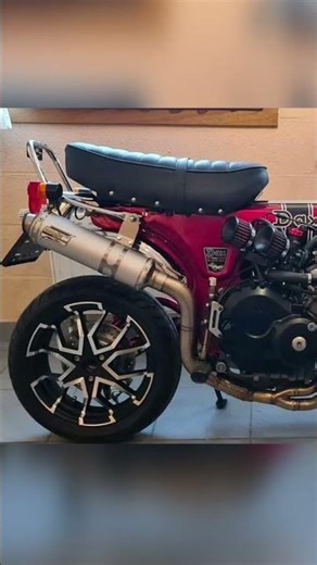 Honda Dax with CBR 4-Cylinder Engine 😱|Craziest Mini Bike #MotoCraft #HondaDax #CBREngine #MiniBike