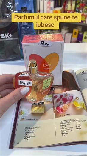 💖 Love You by Avon – parfumul care spune „Te iubesc” în locul tău 💖 De Ziua Îndrăgostiților, lasă parfumul Love You de la Avon să transmită emoția pentru tine 💫 Un parfum delicat, feminin și plin de iubire – cadoul perfect pentru cineva drag. 🎁 Super promoție: doar 73 lei ❣️ 📍 Îl găsești la standul Avon de la etaj din Piața Mare 🕘 Program: ➡️ Luni – Vineri: 09:30 – 16:30 ➡️ Sâmbătă & Duminică: 09:30 – 13:00 Vii, îl testezi și îl iei pe loc 💐 Pentru momente care merită spuse… cu parfum 💖