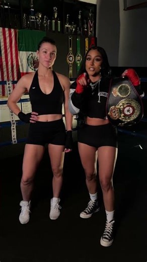 Shes walking out to my song on DAZN Boxing 😱 🥊