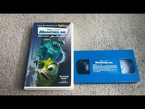 Monsters,Inc (2001) 2002 VHS Overview (2025 edition)