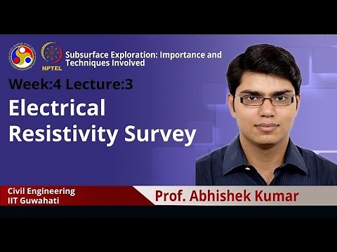 Lecture 11: Electrical Resistivity Survey