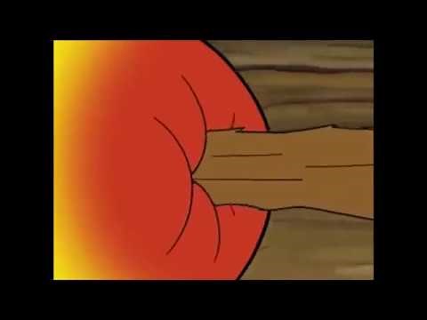 Spongebob gets a splinter
