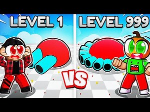 Level 1 VS Level 9999 Tank Battle! 🪖 | Roblox