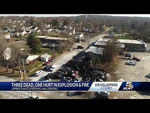 As Fire Marshals search for cause of massive Hillsboro explosion, woman who survived it returns t...