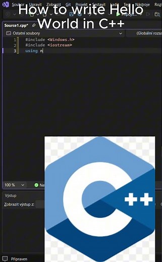 How to write Hello, World! In C++ #cpp
