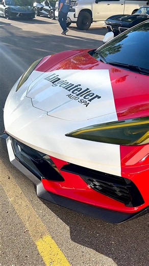 Supercharged C8 Corvette with Magnuson whine! 🏎️💨