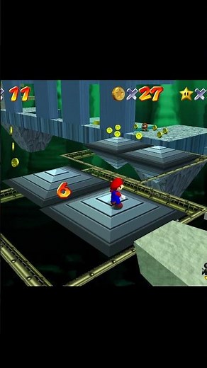 Super Mario 64 Walkthrough Series: Bowser in the Dark World 8 Red Coins #supermario64