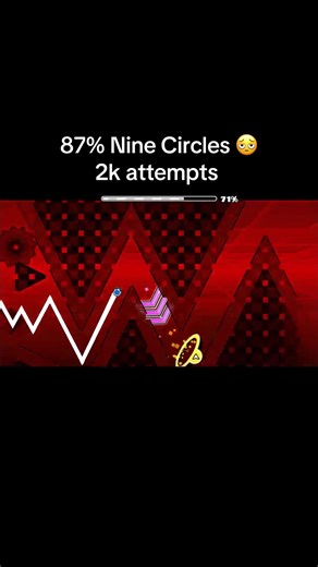 Mastering the Nine Circles Level in Geometry Dash
