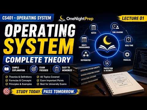 Operating System Lec1 | Fundamentals of OS #operatingsystem #cse #btech #gate #endsem #semesterexam