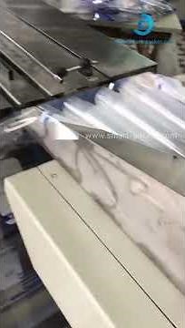 処分プラスチックカップカウント送り水平2レーンフィルム包装シール包装機パッキングビデオ