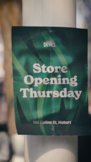 27K views · 228 reactions | The Devils Den grand opening next Thursday 2 October. Join Kaz and Tubes from Triple M for a massive opening day party from 6-9am. Rum'un, lucky dip prizes and a free coffee from Yellow Bernard with the first 50 merchandise orders all on offer. Head to our website for all the details  tasmaniafc.com | Tasmania Football Club | Facebook