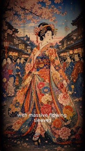 The Deadly Secret Hidden Inside Giant Kimono Sleeves 👘🗡️ #shorts