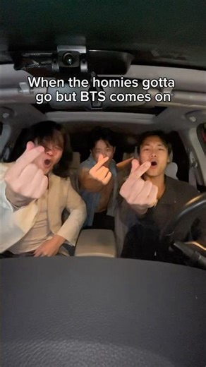 When the homies gotta go but Euphoria by BTS comes on