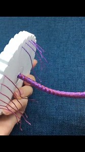 ✨ Beautiful Spiral Kumihimo Weave ✨ Creating magic with threads 💜💗 This spiral design is perfect for bracelets, lanyards, and keychains—simple yet stunning! #Kumihimo #KumihimoBracelet #KumihimoDisk #ThreadArt #MacrameBracelet #HandmadeJewelry #BraceletTutorial #WeavingArt #CraftLovers #ThreadWeaving #DIYBracelet #FriendshipBracelet #BraceletLovers #CraftTutorial #BraidedBracelet | Kumihimo